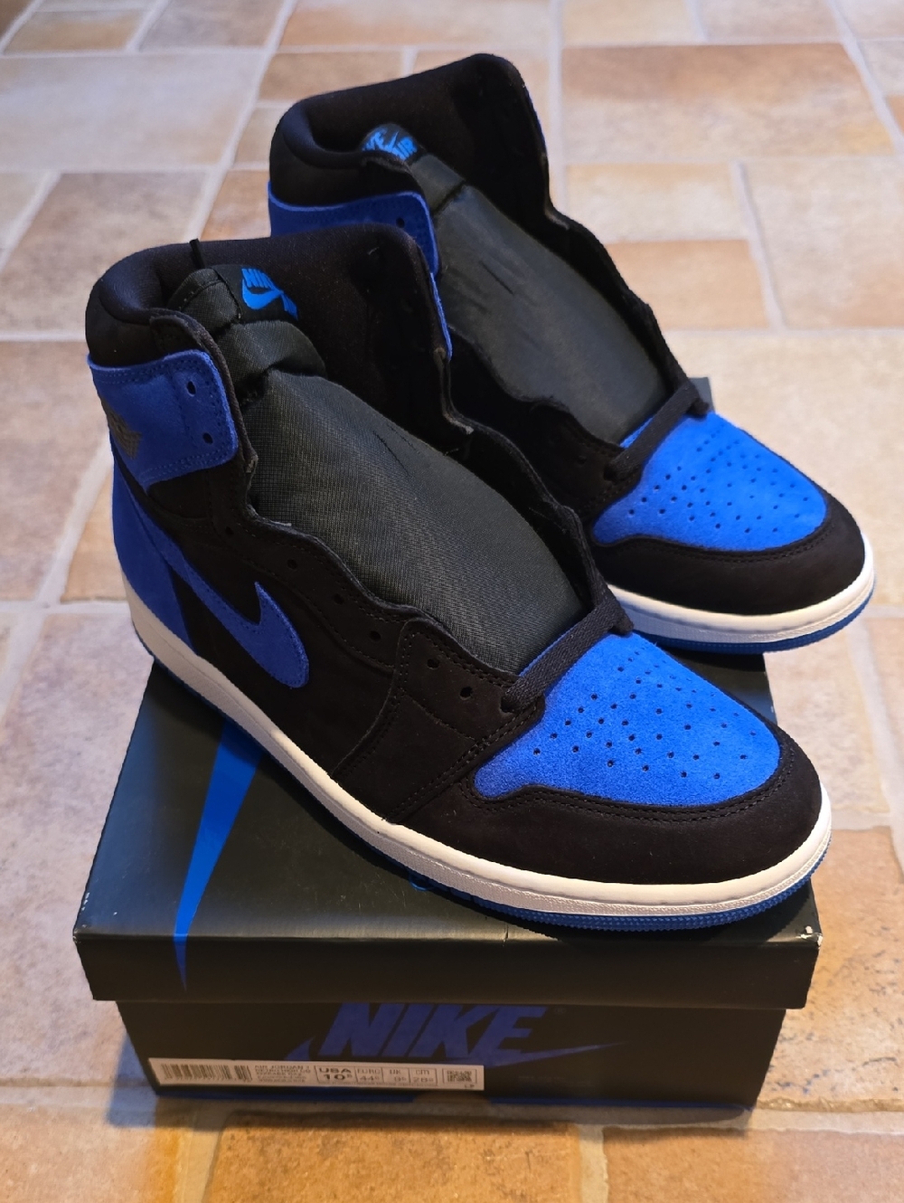 Jordan 1 Retro High OG Royal Reimagined DZ5485 042 Size 10.5 (New)!
